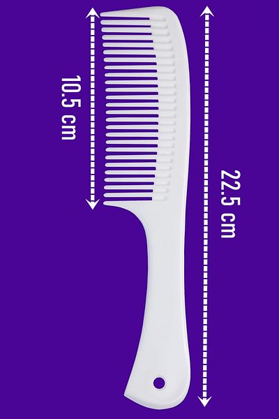 Transformacion Detangling Hair Detangling Comb - Shampoo Hair Dye Comb - Wide Tooth Hair Cutting Comb