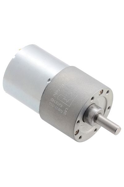 Pololu metal electric motor 24V, 100:1, 37Dx57L, helical pinion