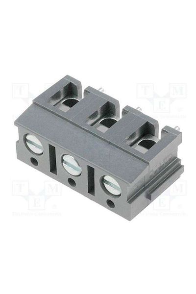 TME Pin with screw 2.5 mm, pitch 7.5 mm, 3 tracks