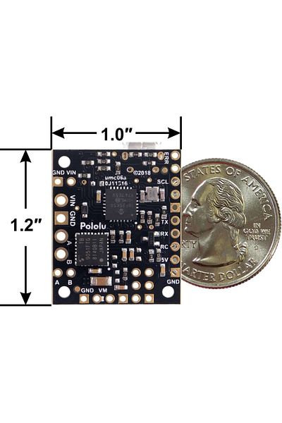 Pololu Jrk G2 21v3 USB Motor Controller with Feedback