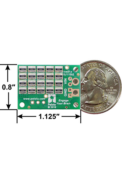 Pololu Shunt voltage stabilizer, 26.4V, 2.80Ω, 15W