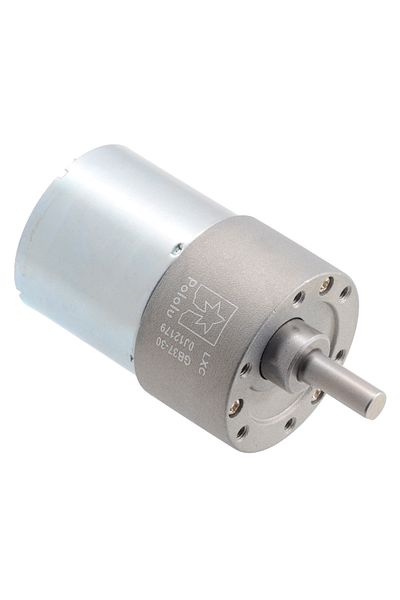 Pololu metal electric motor 24V, 30:1, 37Dx52L, helical pinion