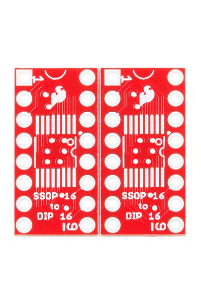 Sparkfun Ssop To Dip Adapter - 16-pin