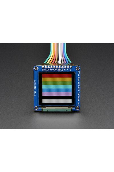 Adafruit OLED Breakout Board - 16-bit Color 1.5" w/microSD
