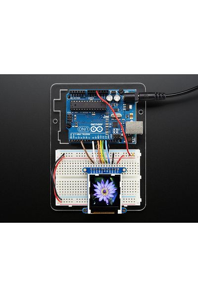 Adafruit Color TFT LCD 1.44" with MicroSD Card breakout - ST7735R