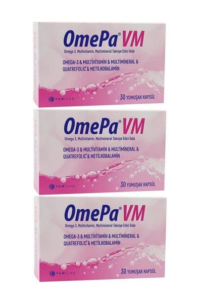 Omepa Vm 30 Capsules 3 Pieces