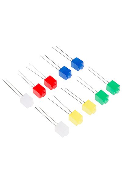 Sparkfun Build Upons LED - PTH (10 Pack)