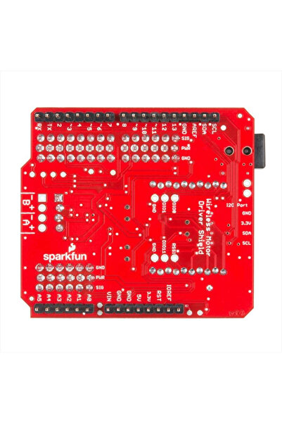 Sparkfun wireless motor driver shield
