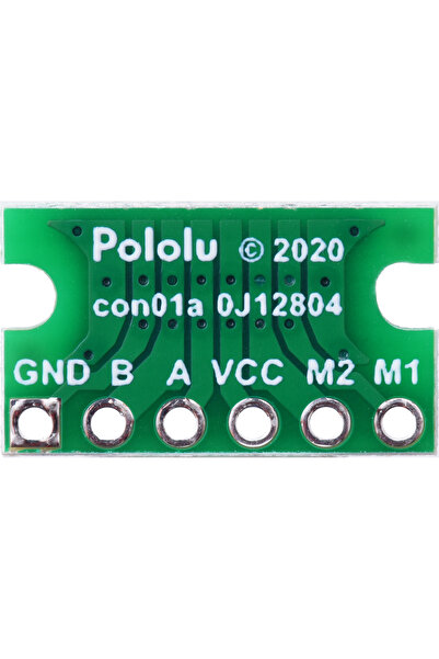 Pololu JST SH connector breakout, 6-pin male side entry - 3 pcs