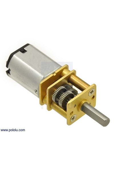Pololu Micro metal electric motor 1000:1 HPCB (Carbon Brushes)