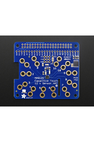 Adafruit Capacitive Touch HAT for Raspberry Pi - Mini Kit - MPR121