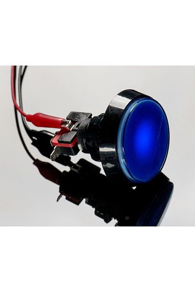 Adafruit Arcade Button with Blue LED - 60mm