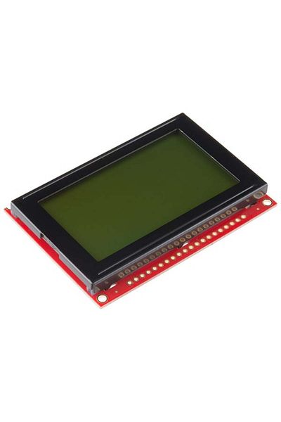 Sparkfun 128x64 STN LCD module with LED backlight