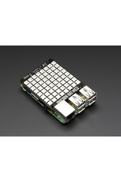 Pimoroni Unicorn Hat - 8x8 RGB LED Shield for Raspberry Pi A+/B+