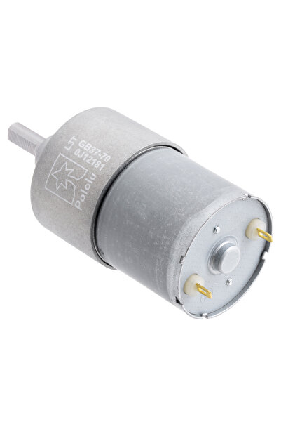 Pololu metal electric motor, 70:1, 37Dx54L, 12V, helical gear