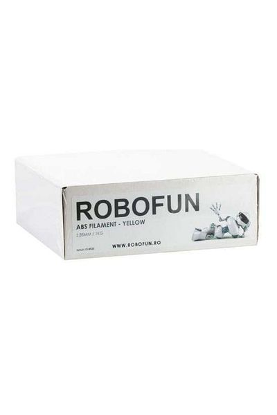 ROBOFUN ABS Premium Filament 1KG 3 mm - Yellow