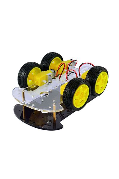 ROBOFUN Double chassis with 4 wheels
