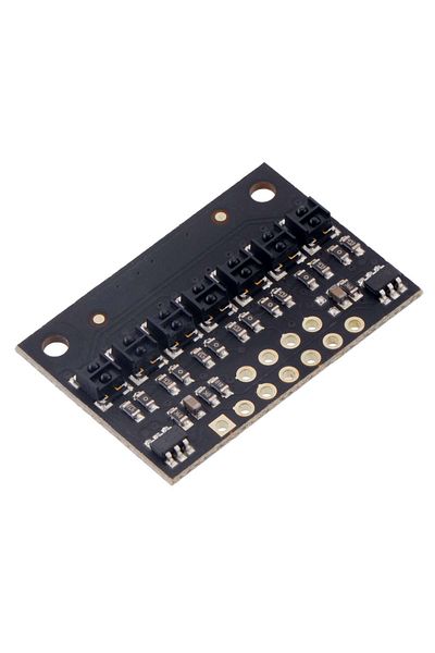 Pololu Line 7 analog sensor bar QTRX-HD-07A