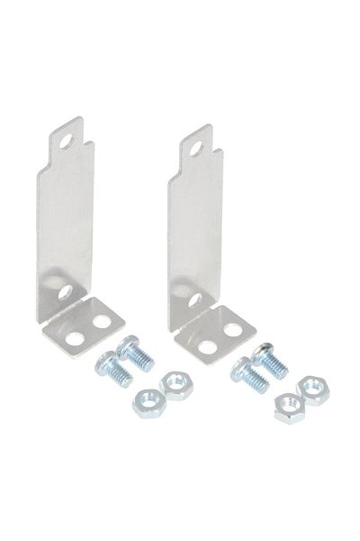 Pololu Bracket Pair for Sharp GP2Y0A02, GP2Y0A21, and GP2Y0A41 Distance Sensors - Perpendicular