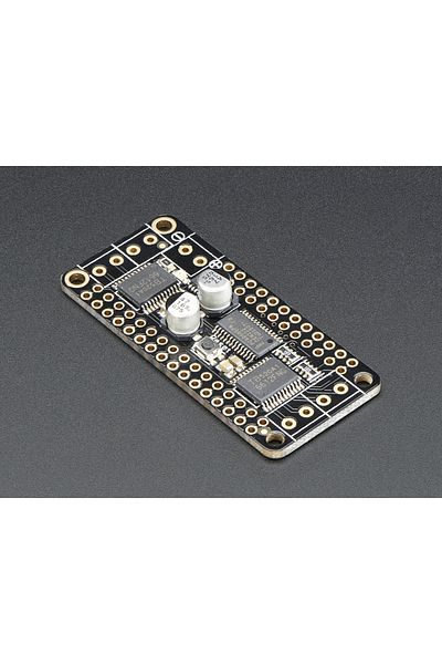 Adafruit DC Motor + Stepper Shield for Feather