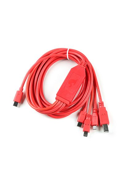 Sparkfun Multi-USB 4-in-1 USB Cable - USB-C