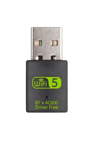 BiXXBi Adaptor USB 2 in 1 WI-FI 5 + Bluetooth