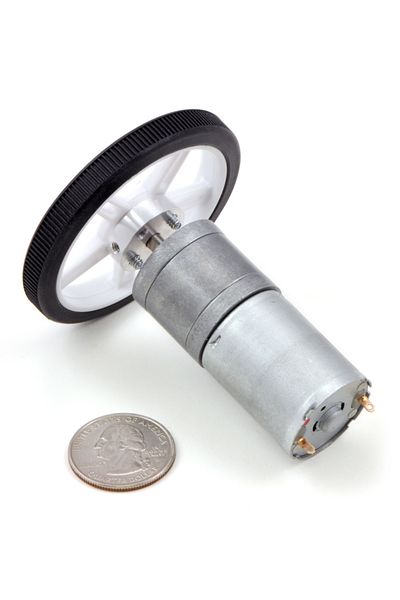 Pololu electric motor 172:1 25Dx56L LP 6V, encoder 48 CPR