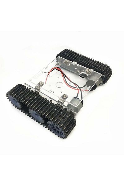ROBOFUN Acrylic robotic chassis kit with motor included