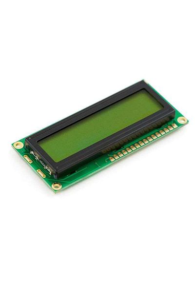 TME LCD 16 x 2 White on Blue, 3 V