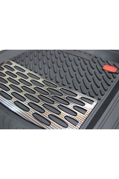 TEAMCAR ® Car Mats Tray Type Compatible With Mg Zs Mk2 Suv (2021–2025) Carbon