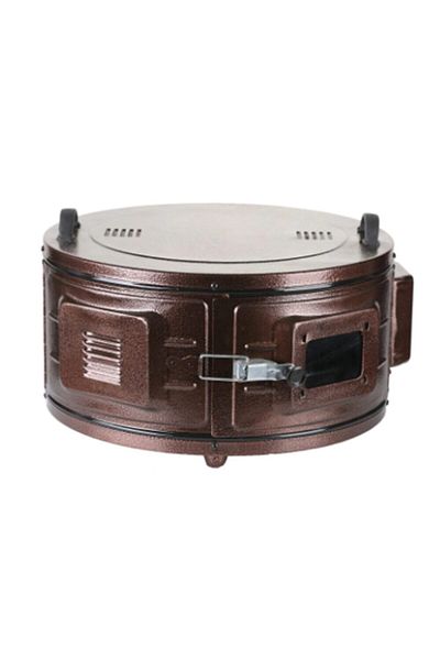 ertone Round Electric Oven With Thermostat Mn-9010vs, 1100w, 40l, Light Indicator, Cherry Red