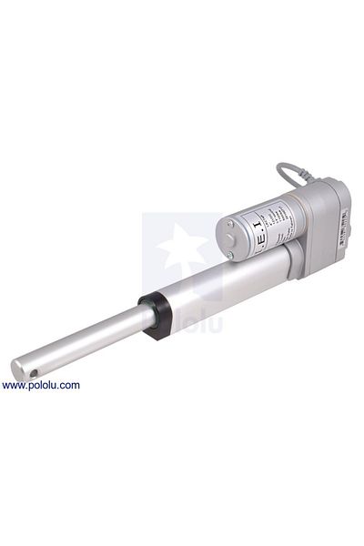 Pololu Linear Actuator with LACT4P-12V-20 with Feedback 10.16cm Stroke, 12V, 1.27 cm/s