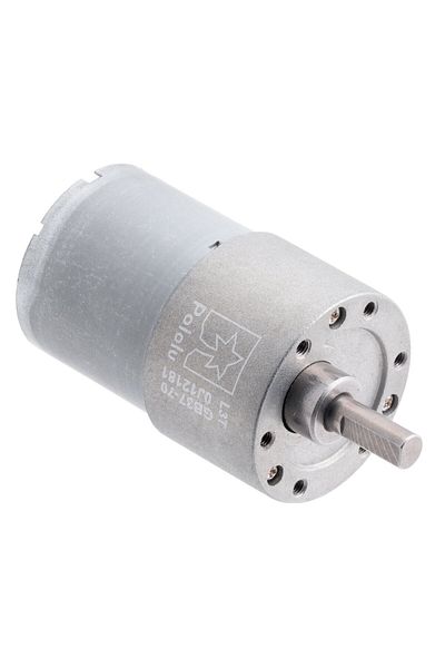 Pololu metal electric motor, 70:1, 37Dx54L, 12V, helical gear