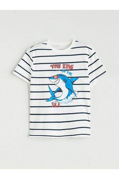 LC Waikiki Printed Boys' T-Shirt and Shorts 2-Pack