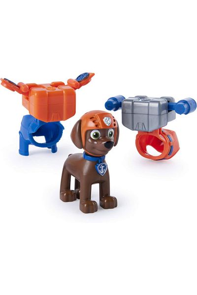 Spin Masters Paw Patrol Figure - Zuma the Puppy with 2 Attachable Uniforms