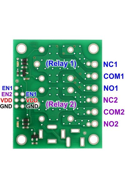 Pololu 2 SPDT 5V relay board