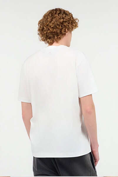 Just Cavalli OVERSIZED PRINTED T-SHIRT - JUST CAVALLI - M, WHITE