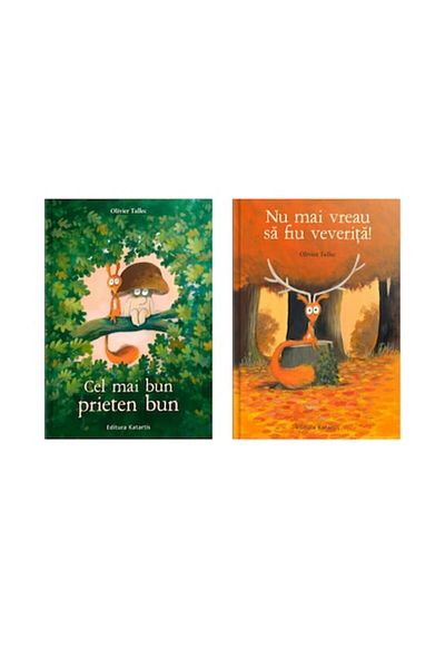 Editura Katartis The Squirrel Collection, Set of 2 books, Who am I?, Olivier Tallec