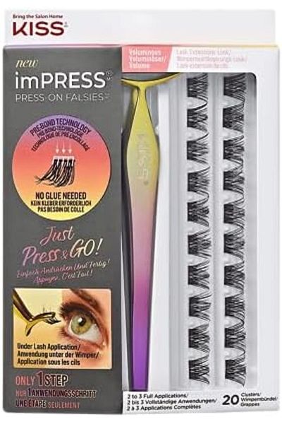 Kiss Impress Press on Falsies Voluminous Eyelashes ILK02C