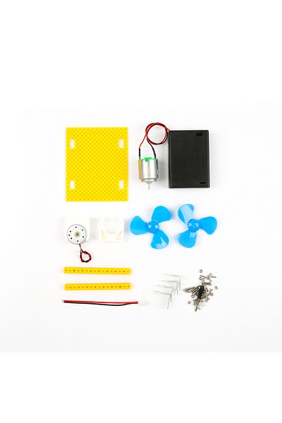 ROBOFUN Micro Analog Wind Generator System DC Motor (3xAA Battery Not Included)