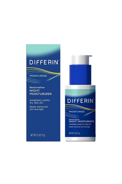 Differin Restorative Night Moisturizer with Hyaluronic Acid, 71g