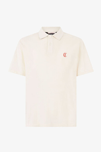 Just Cavalli OVERSIZED POLO T-SHIRT - JUST CAVALLI - M, BEIGE