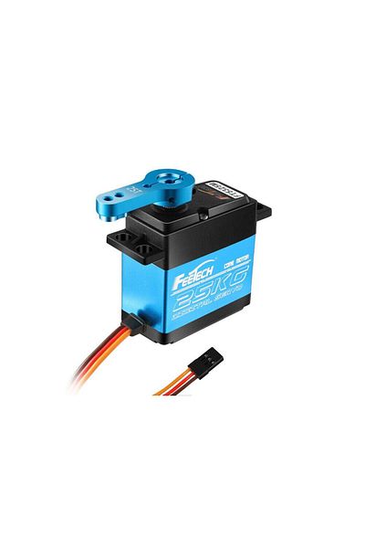 ROBOFUN Waterproof FEETECH FT5325M 7.4V 180 Degree High Speed Metal Gear Digital Servo Torque:25KG