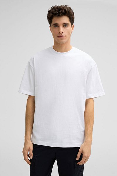 STRELLSON TRICOU 11 ROKO-R - STRELLSON - MĂRIMEA S, ALB