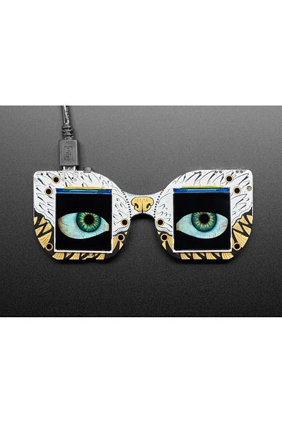 ROBOFUN Adafruit MONSTER M4SK - DIY Mask with Electronic Eyes