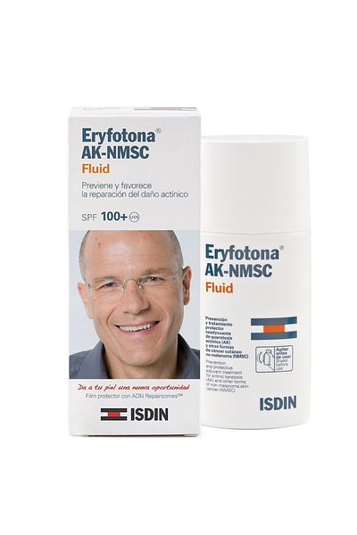 ISDIN Emulsie, Isdin, Eryfotona AK Fluid, Protecție împotriva keratozei actinice, SPF 100+, 50ml