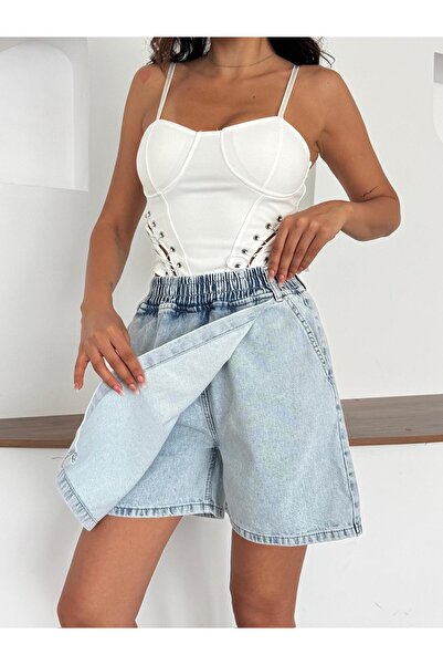 LE MONDE DU JEAN KADIN KOT BELLİ LASTİKLİ