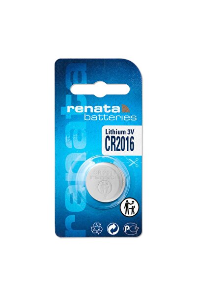 RENATA بطارية ريناتا CR2016 ليثيوم 3 فولت - قطعة واحدة