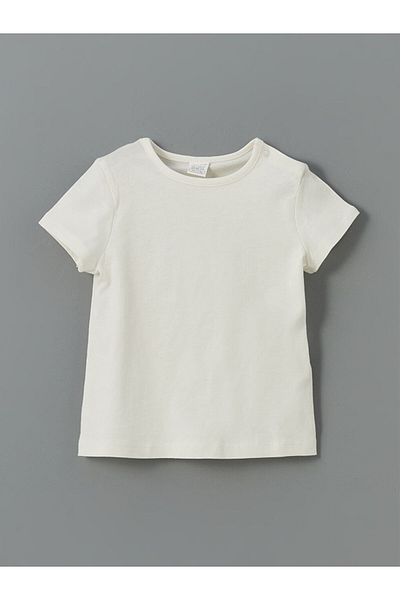 LC Waikiki Crew Neck Basic Baby Girl T-Shirt