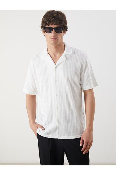 LC Waikiki Regular Fit Short Sleeve Men's Shirt